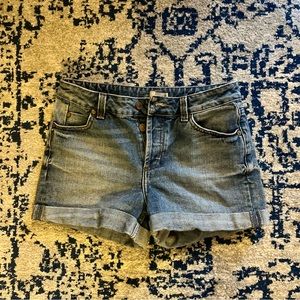 Topshop Moto Denim Jean Shorts